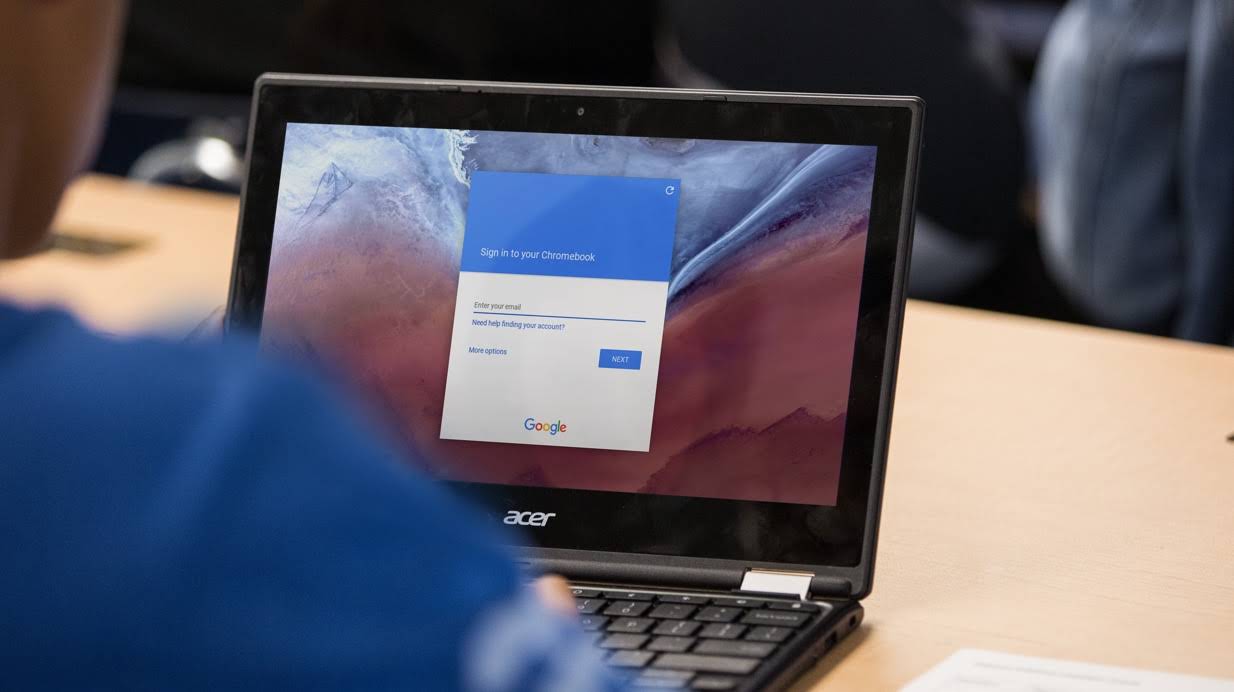 configurar Chromebook niños 1