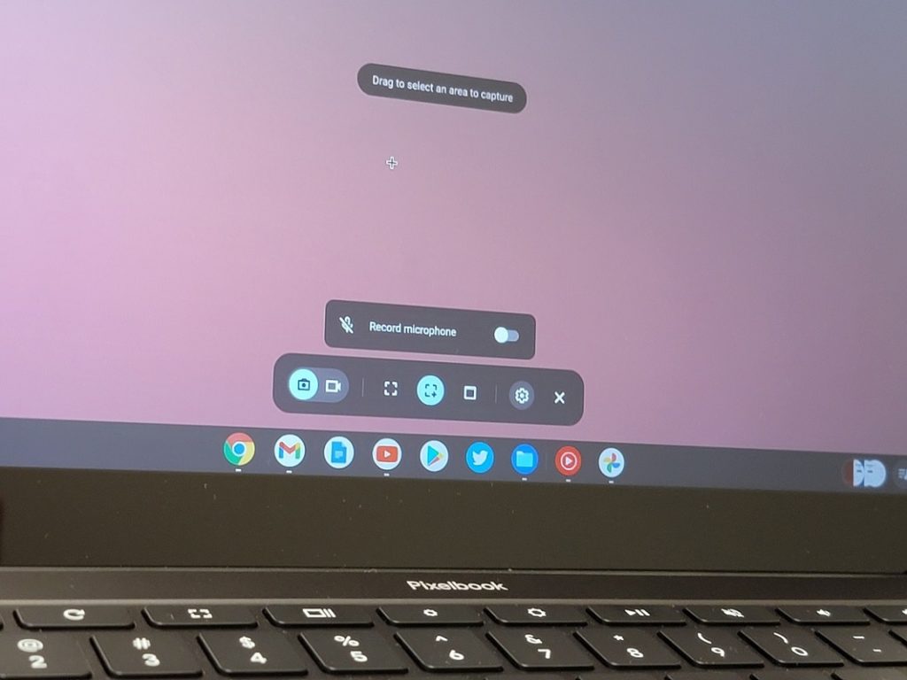 grabar pantalla Chromebook 1