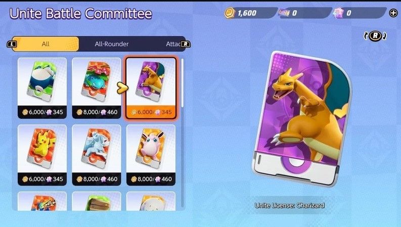 Cómo conseguir nuevos Pokémon en Pokémon Unite.