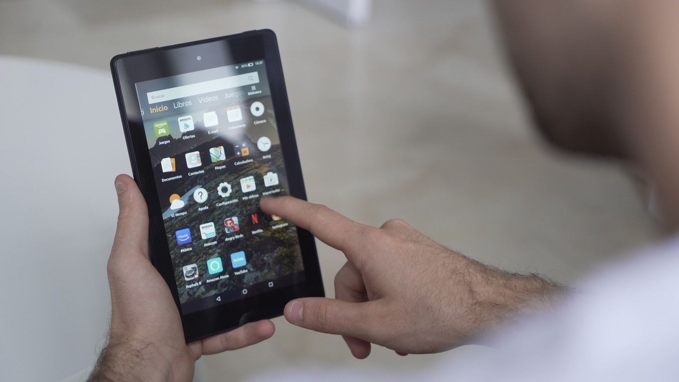 Cómo reiniciar una tableta Amazon Fire