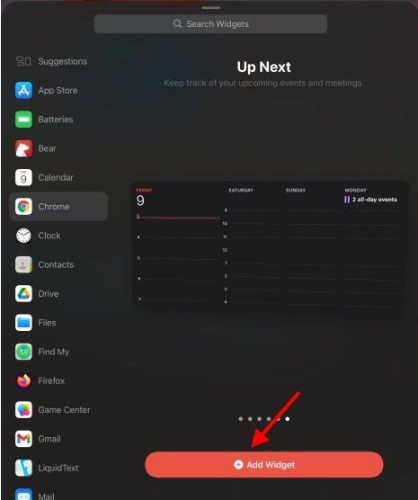 Cómo usar y agregar un widget en iPadOS 15