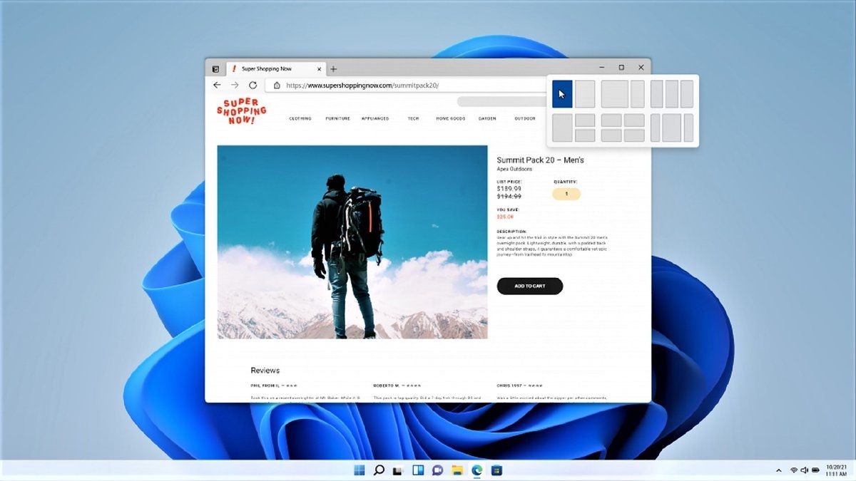 Cómo usar Snap Layouts Windows