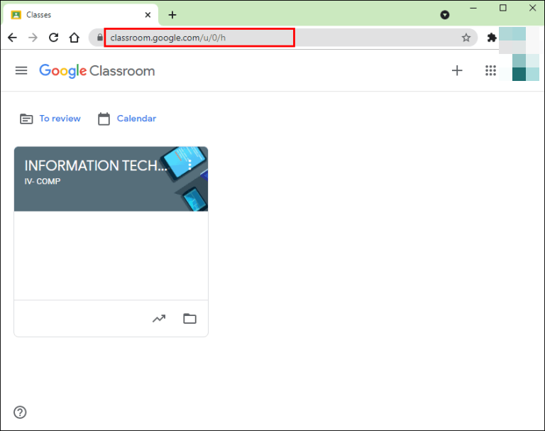 Visitamos la web de Google Classroom.