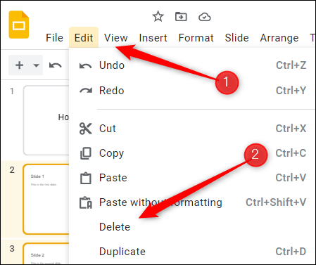 Damos clic en Editar y Eliminar.