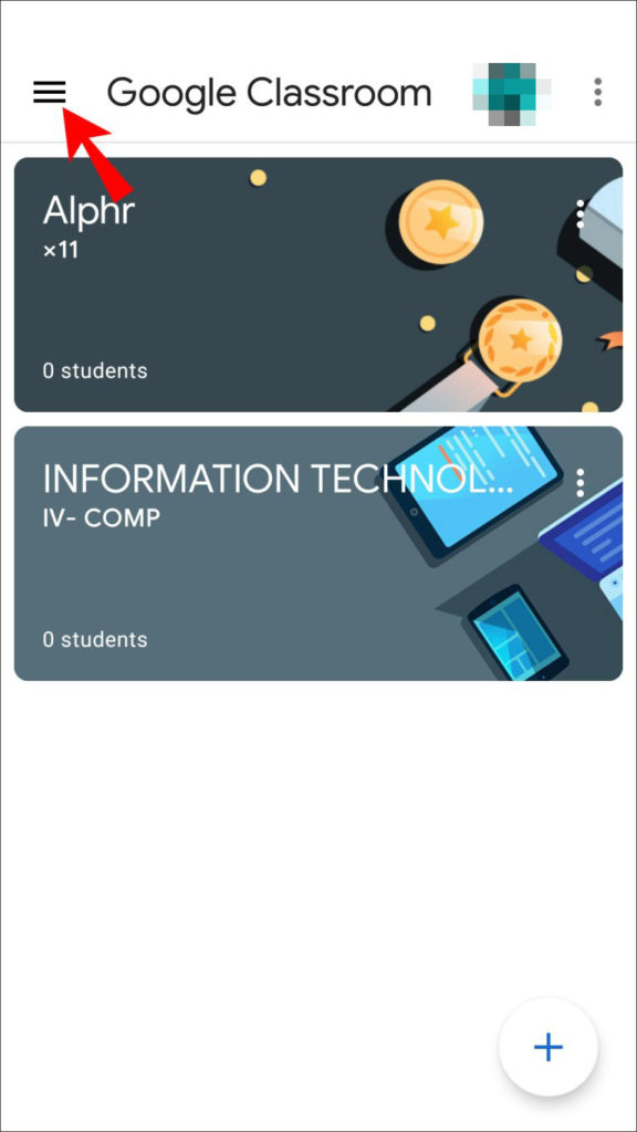 Configuración de Classroom.