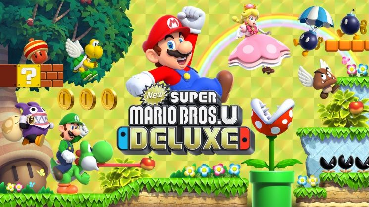 New Super mario Bros.U Deluxe.