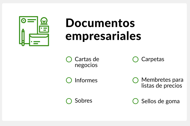 documentos empresariales