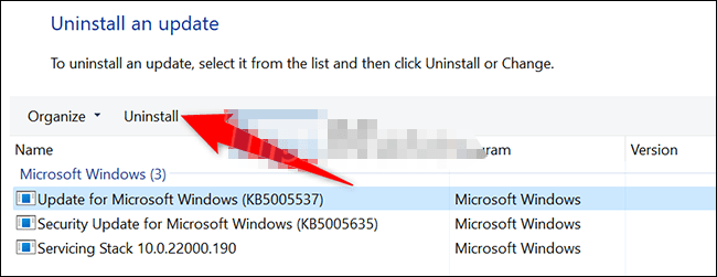 Así podemos desinstalar actualización Windows