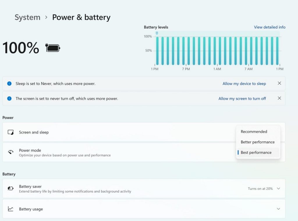 Battery Saver Windows 11 2