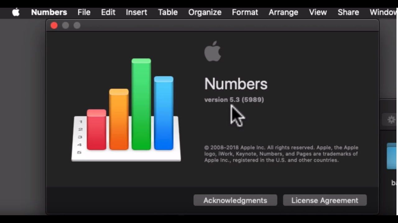 Cómo abrir archivo Numbers Excel