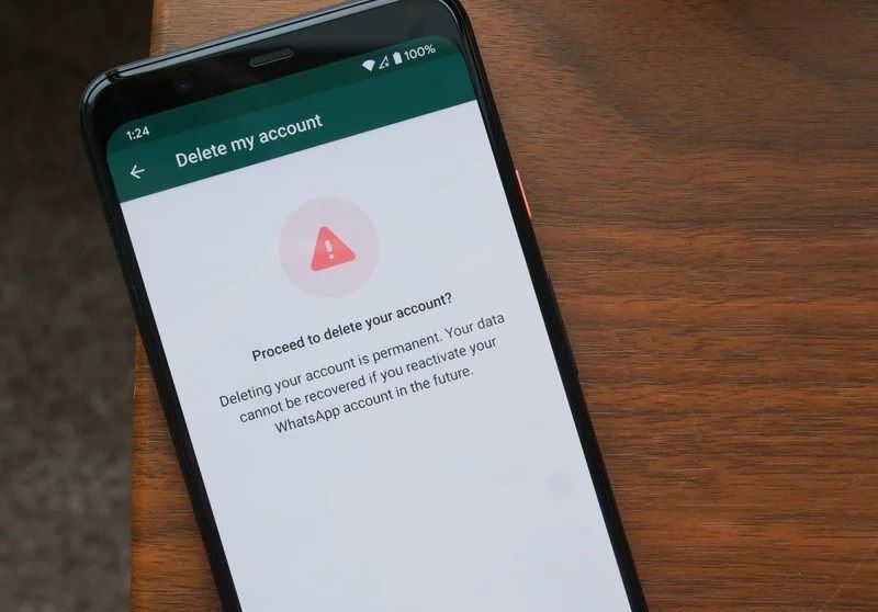 borrar cuenta WhatsApp