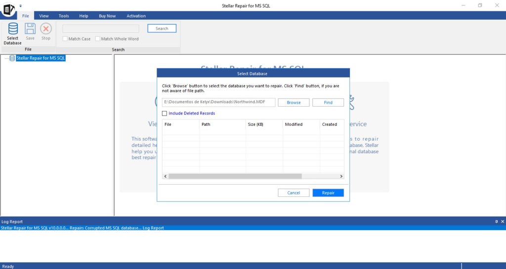 Stellar Repair for MS SQL 3