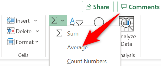 Así podemos calcular promedio Excel