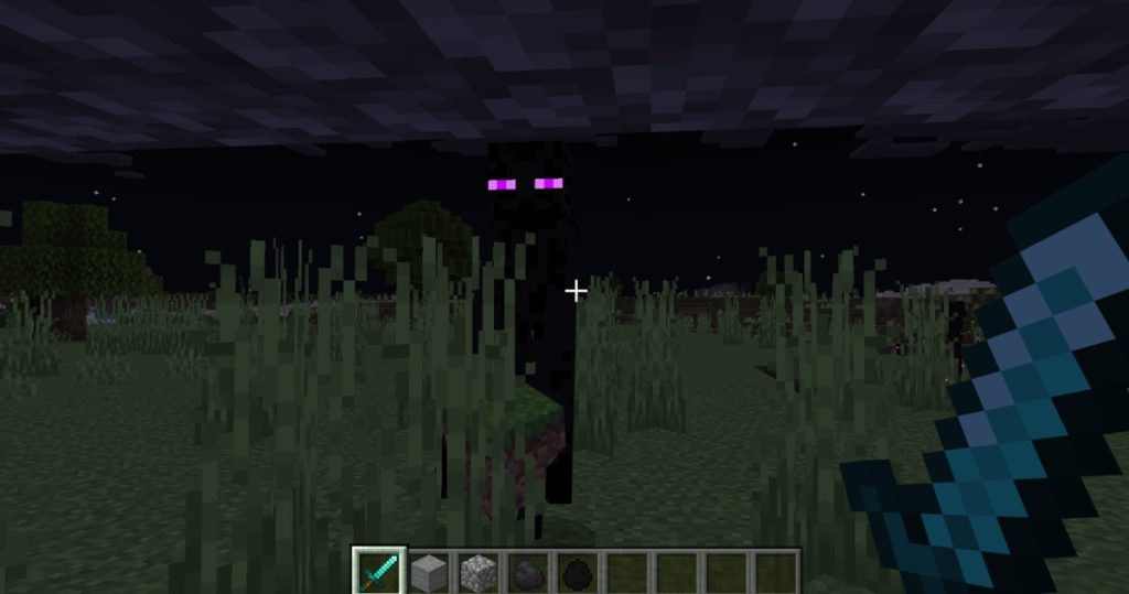 matar Enderman Minecraft 3