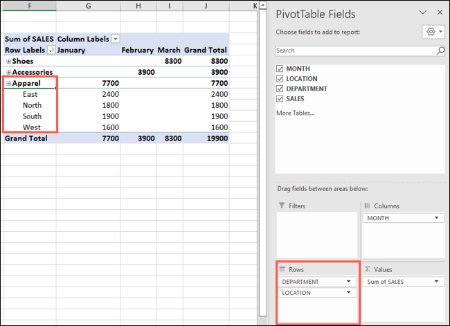 Tabla dinámica Excel.