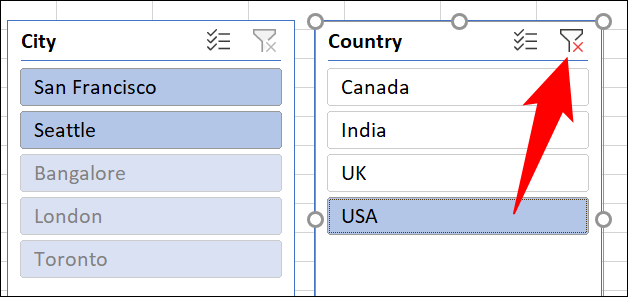 Así podemos crear segmentaciones en Excel.