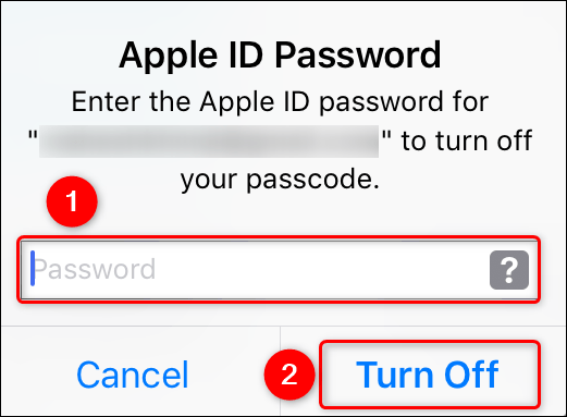 Contraseña de Apple ID