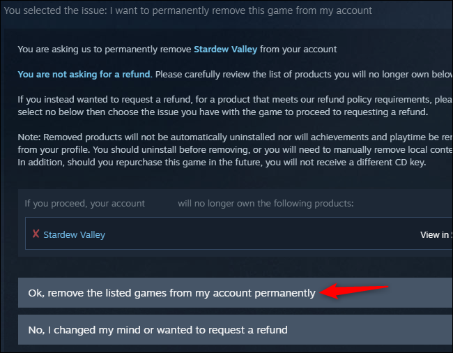 Así podemos eliminar un juego de la biblioteca de Steam.