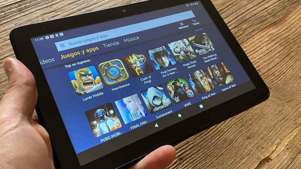 cargar aplicaciones Amazon Fire 1