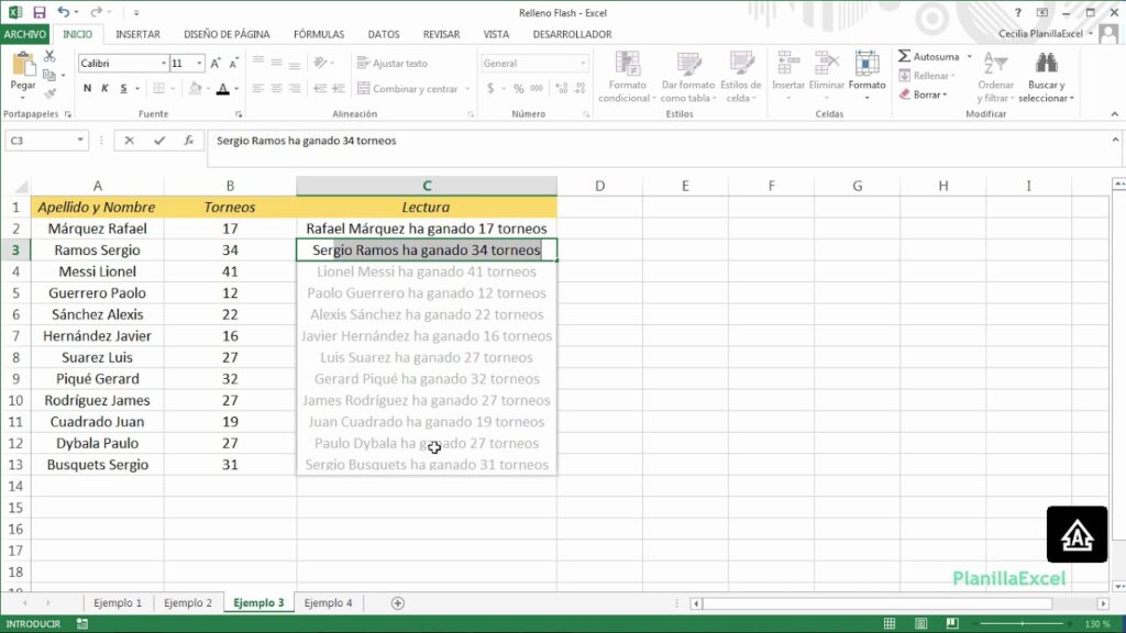 funciones básicas Excel 3