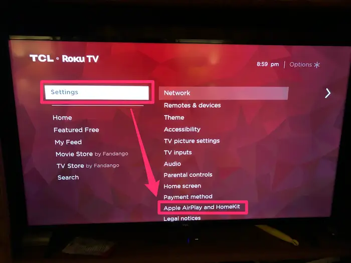 Comenzamos la guía para usar AirPlay para duplicar pantalla en Roku