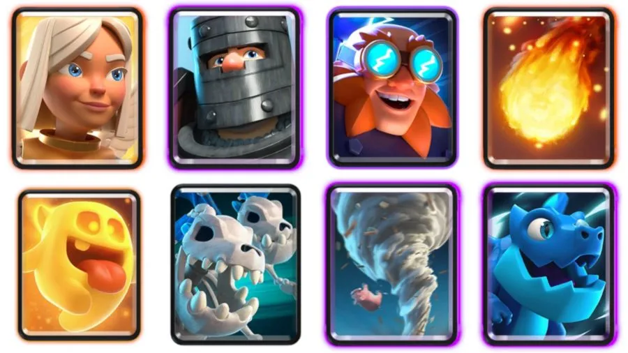 Un mazo que es meta actual en Clash Royale.