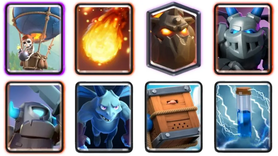 De los mejores mazos de Clash Royale.