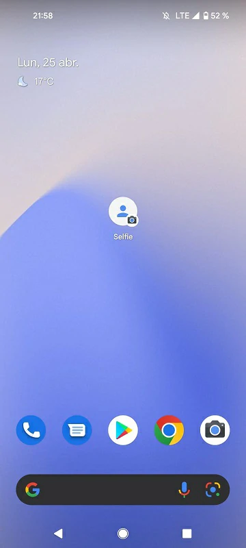 acceso directo selfies Android 3