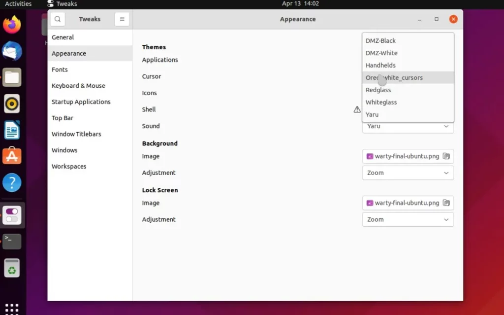 Así podemos cambiar cursor ratón Ubuntu