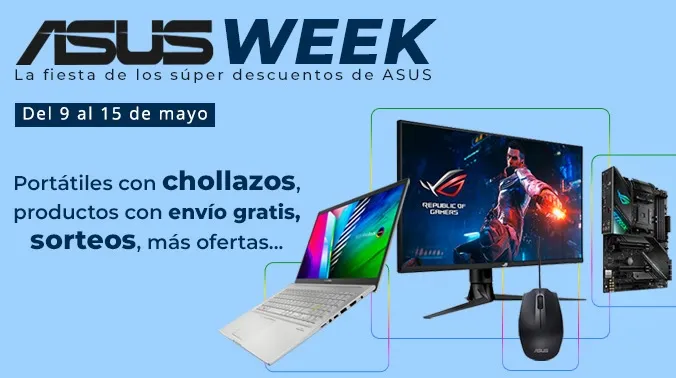 asus week descuentos