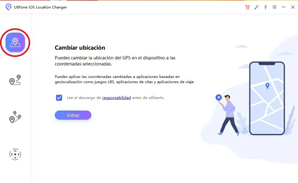 UltFone iOS Location Changer 1