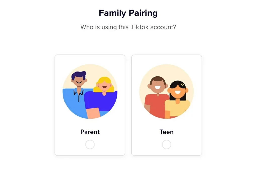 configurar TikTok Family Pairing 3