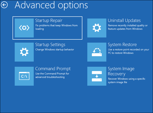 Hemos logrado acceder menú arranque Windows