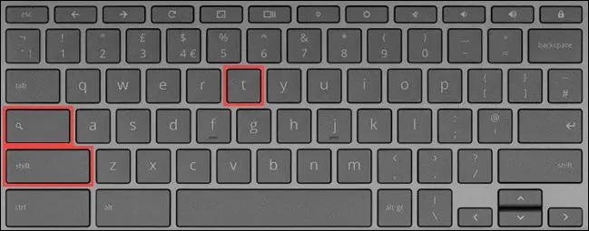 Atajo de teclado.