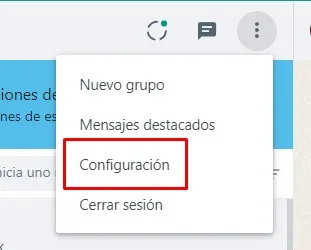 Configuración.