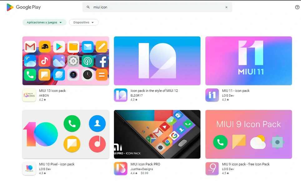 personalizar iconos MIUI 2