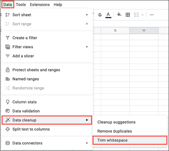 Así podemos limpiar datos hojas cálculo en Google Sheets.