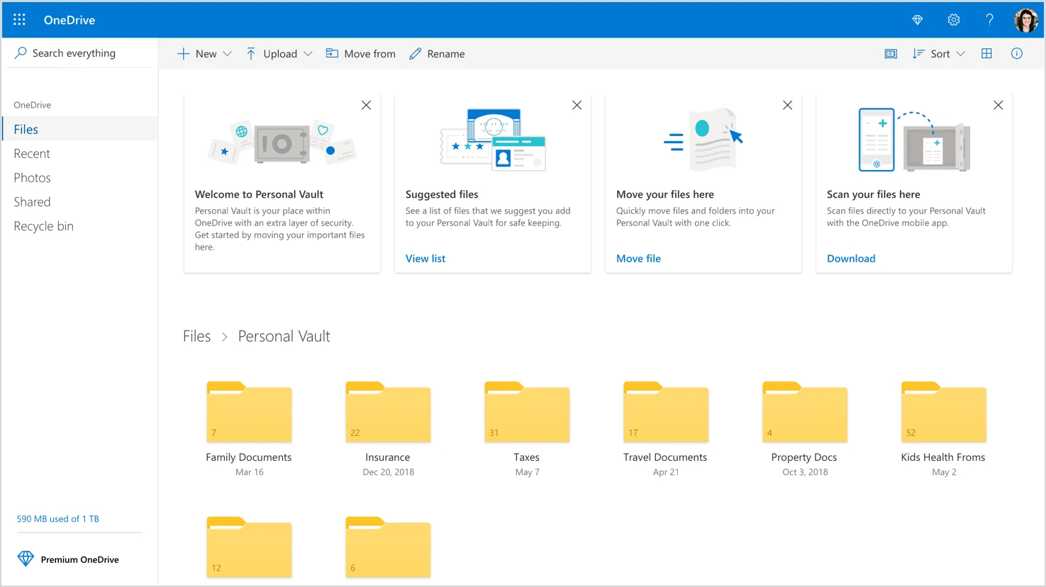 seguridad Microsoft OneDrive 3