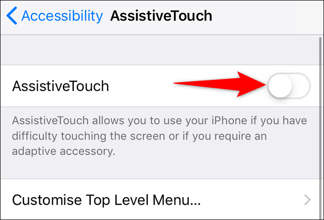 Activar AssistiveTouch