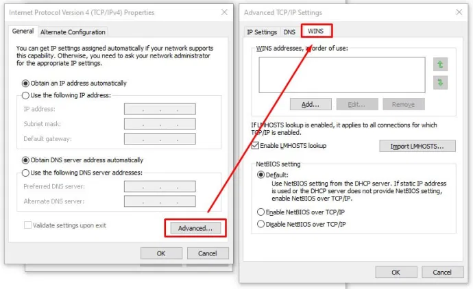 Solucionar error 0x80004005 Windows