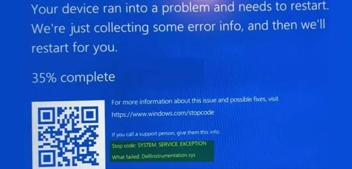 Solución error de pantalla azul DellInstrumentation.sys en Windows 11 y 10