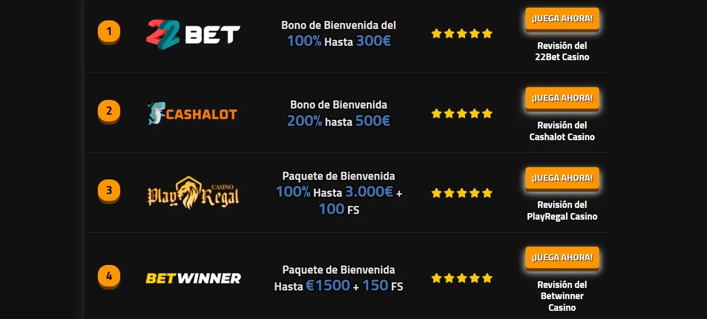 elegir mejor casino online