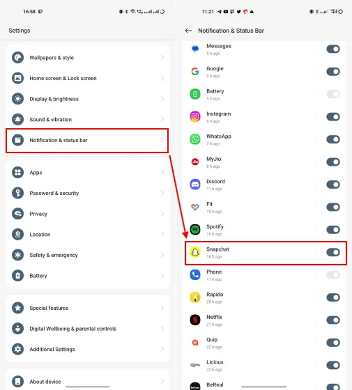 Las notificaciones de Snapchat no funcionan ¿Cómo solucionarlo?