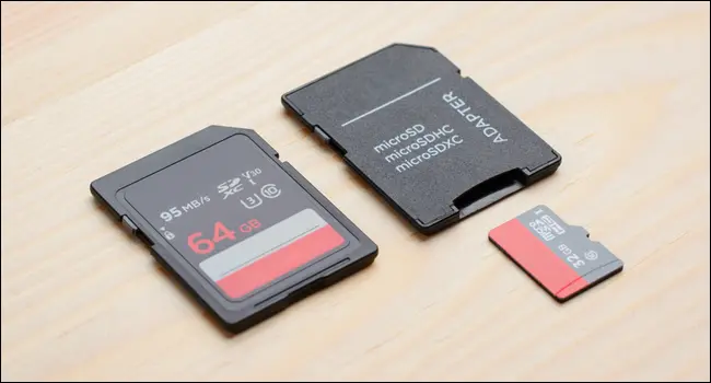 Añadir una MicroSD.