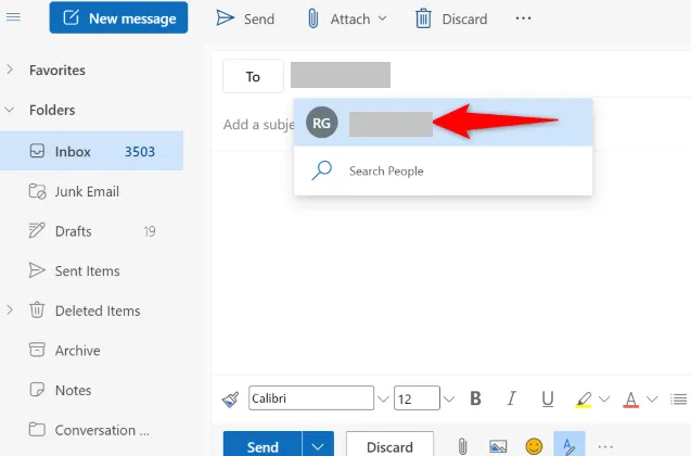 Así logramos crear lista distribución Outlook desde la web.