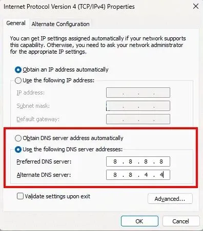 dns windows