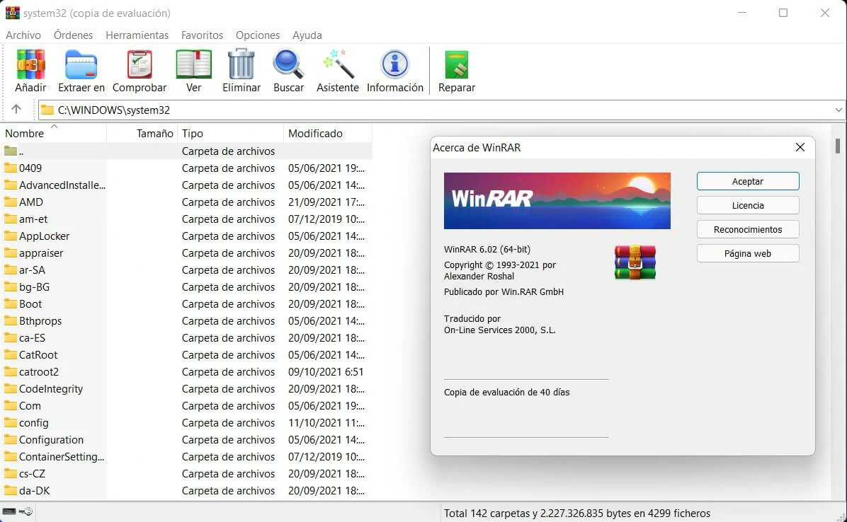 enviar archivos grandes correo winrar