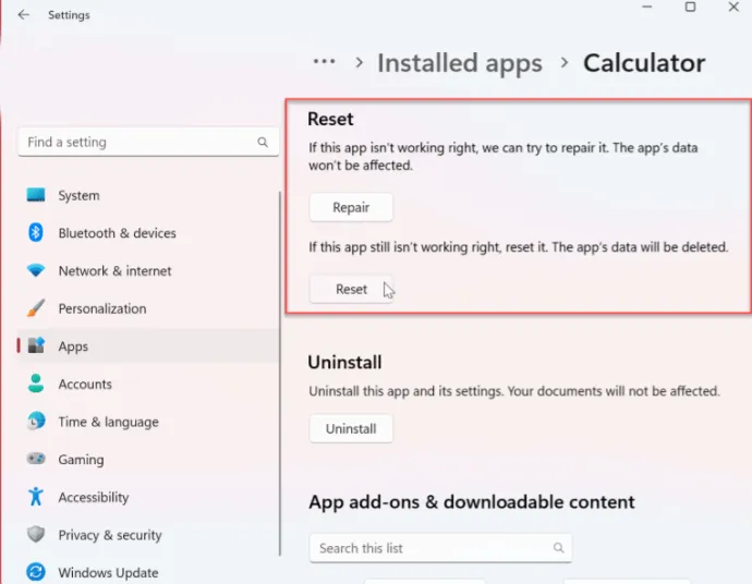 Cómo solucionar la calculadora no funciona Windows