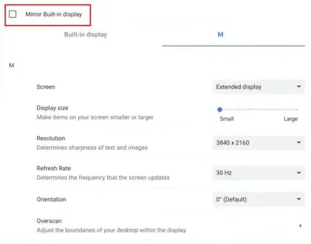 Así podemos conectar Chromebook a un televisor mediante HDMI.