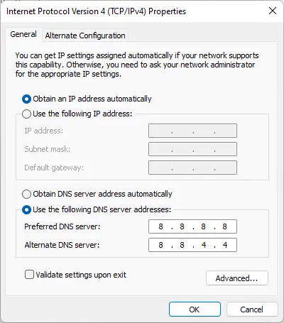 No Server Found Titanfall 2 DNS